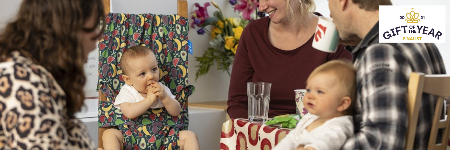 Babies in totseat Baby High chair